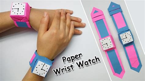 How to make a simple Paper Watch 